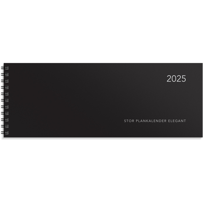 Plankalender stor Elegant 2025