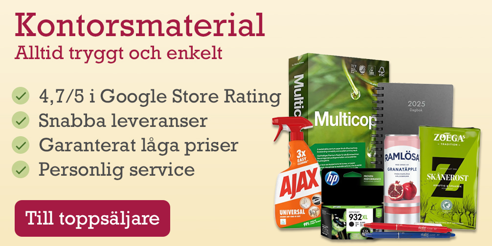 Köp kontorsmaterial