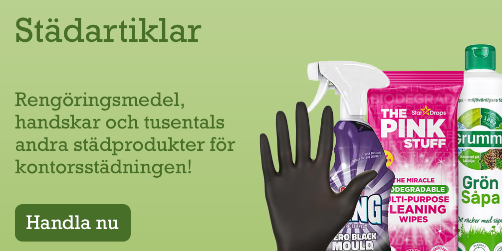 Vårstäda kontoret