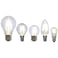 LED-lampa klar klot 3,2W E14 dimbar