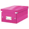 Box Leitz Click & Store DVD rosa