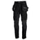 Hantverksbyxor Worker Stretch Pant svart strl 44