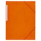 Snoddmapp A4 3-klaff orange