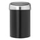 Soptunna Brabantia Touch Bin 3l matt svart