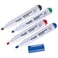 Whiteboardpennor Nordic Office rund 4st/set